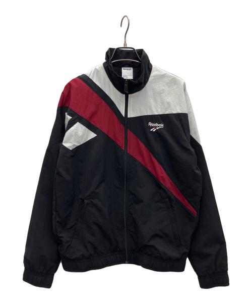 REEBOK（リーボック）REEBOK (リーボック) LFベクタートラップトップジャケット ブラック サイズ:Lの古着・服飾アイテム