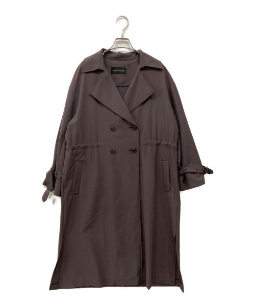 URBAN RESEARCH（アーバンリサーチ）URBAN RESEARCH (アーバンリサーチ) ウエストドロストトレンチコート チャコールグレー サイズ:Freeの古着・服飾アイテム