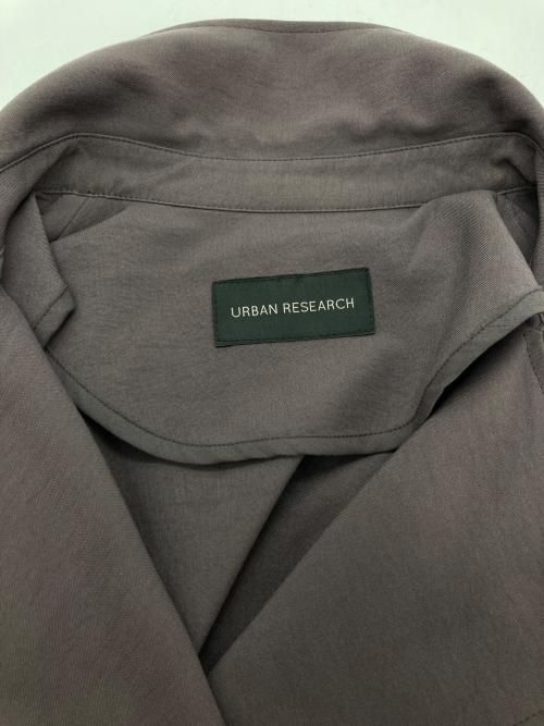 URBAN RESEARCH（アーバンリサーチ）URBAN RESEARCH (アーバンリサーチ) ウエストドロストトレンチコート チャコールグレー サイズ:Freeの古着・服飾アイテム