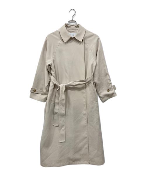 SLOBE IENA（スローブ イエナ）SLOBE IENA (スローブ イエナ) ウオッシャブルニュアンスコート ベージュ サイズ:38の古着・服飾アイテム