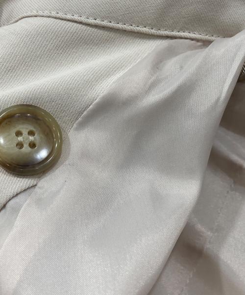 SLOBE IENA（スローブ イエナ）SLOBE IENA (スローブ イエナ) ウオッシャブルニュアンスコート ベージュ サイズ:38の古着・服飾アイテム