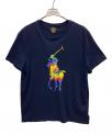 ）の古着「ビッグポニープリントTシャツ」｜ネイビー