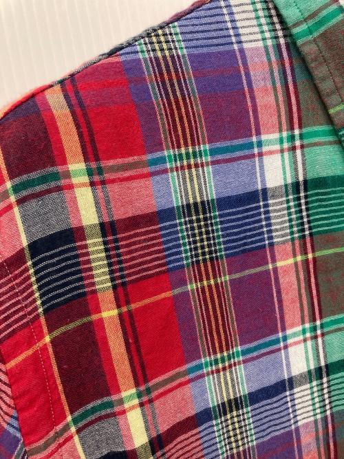 POLO RALPH LAUREN（ポロ・ラルフローレン）POLO RALPH LAUREN (ポロ・ラルフローレン) チェックBDシャツ レッド サイズ:XLの古着・服飾アイテム