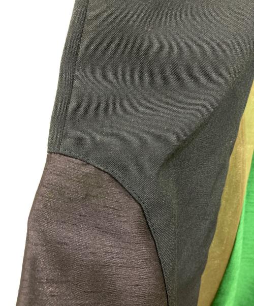 UN3D.（アンスリード）UN3D. (アンスリード) プリーツミックススカート マルチカラー サイズ:36の古着・服飾アイテム