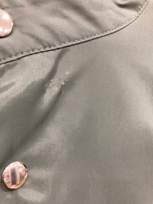 ALMOSTBLACK（オールモストブラック）ALMOSTBLACK (オールモストブラック) SHIRTS COAT グリーン サイズ:2の古着・服飾アイテム