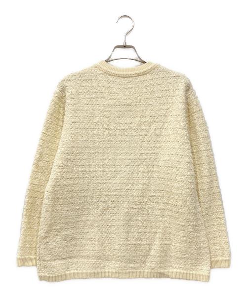 JOURNAL STANDARD relume（ジャーナルスタンダード レリューム）JOURNAL STANDARD relume (ジャーナルスタンダード レリューム) TWEEDYニットジャケット ベージュ サイズ:Freeの古着・服飾アイテム