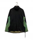 BYBORREバイボレ）の古着「タートルネックスウェット」｜ブラック