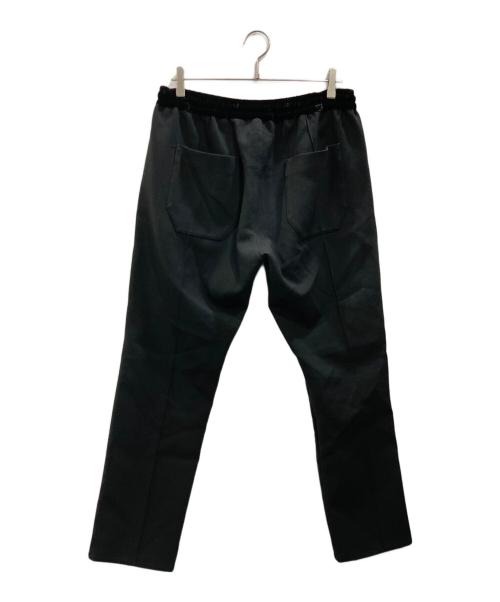 ONE GRAVITY（ワングラヴィティ）ONE GRAVITY (ワングラヴィティ) トリムベルトテーパードトラックパツ ブラック サイズ:XLの古着・服飾アイテム