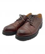 PADRONEパドローネ）の古着「キャップトゥシューズ」｜ブラウン