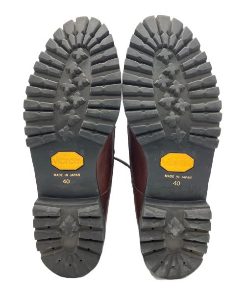 PADRONE（パドローネ）PADRONE (パドローネ) キャップトゥシューズ ブラウン サイズ:SIZE40の古着・服飾アイテム