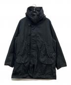 DRESSTERIORドレステリア）の古着「ガーメントダイ N-3Bブルゾン」｜ブラック