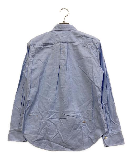 45R（フォーティファイブ・アール）45R (フォーティファイブ・アール) 504オックスのプティローファーシャツ ブルー サイズ:SIZE 2の古着・服飾アイテム