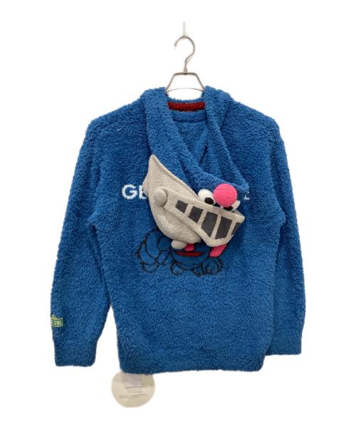 gelato pique（ジェラートピケ）gelato pique (ジェラートピケ) SESAME STREET (セサミストリート) スーパーグローバーフーディ&ロングパンツセット ブルー サイズ:M 未使用品の古着・服飾アイテム