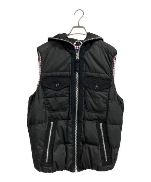 DUVETICA（デュベティカ）DUVETICA (デュベティカ) COMME des GARCONS JUNYA WATANABE MAN (コムデギャルソンジュンヤワタナベマン) ダウンベスト ブラック サイズ:Mの古着・服飾アイテム