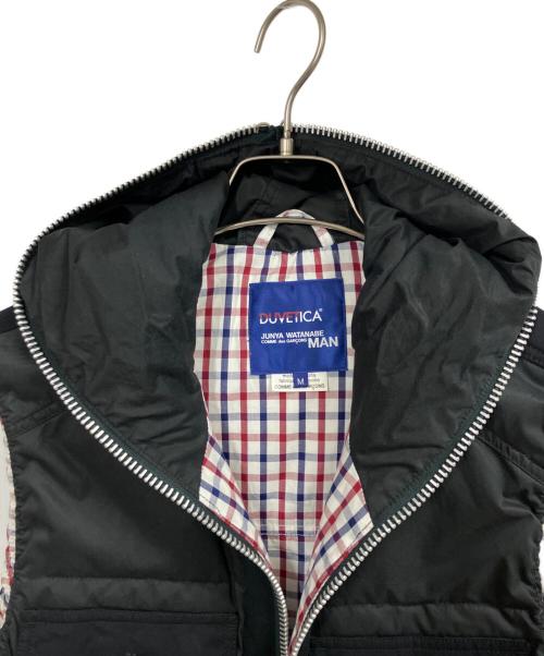 DUVETICA（デュベティカ）DUVETICA (デュベティカ) COMME des GARCONS JUNYA WATANABE MAN (コムデギャルソンジュンヤワタナベマン) ダウンベスト ブラック サイズ:Mの古着・服飾アイテム