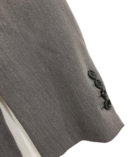 anuans（アニュアンス）anuans (アニュアンス) ミドルレングスダブルジャケット グレー サイズ:Freeの古着・服飾アイテム