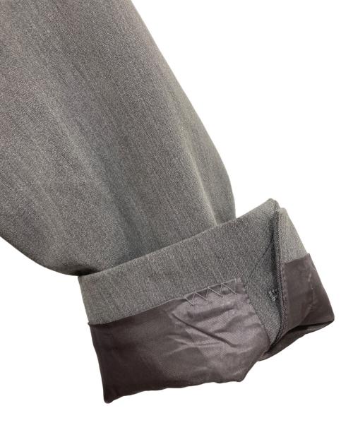 anuans（アニュアンス）anuans (アニュアンス) ミドルレングスダブルジャケット グレー サイズ:Freeの古着・服飾アイテム