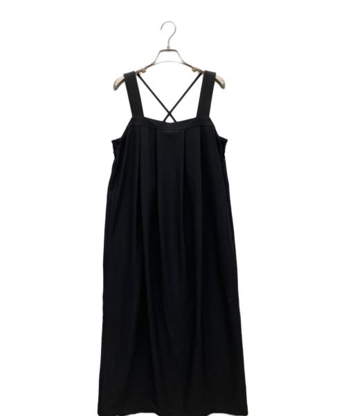 ANOGH（アノフ）ANOGH (アノフ) BACK OPEN CAMISOLE DRESS ブラック サイズ:freeの古着・服飾アイテム