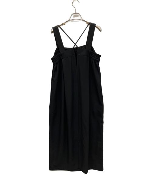 ANOGH（アノフ）ANOGH (アノフ) BACK OPEN CAMISOLE DRESS ブラック サイズ:freeの古着・服飾アイテム