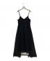 UN3D. (アンスリード) MESH ASYMME CAMI OP ブラック サイズ:38：7000円