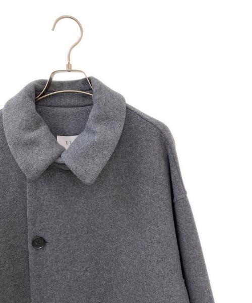 ETRE TOKYO（エトレトウキョウ）ETRE TOKYO (エトレトウキョウ) ミリタリーロングリバーコート グレー サイズ:Mの古着・服飾アイテム