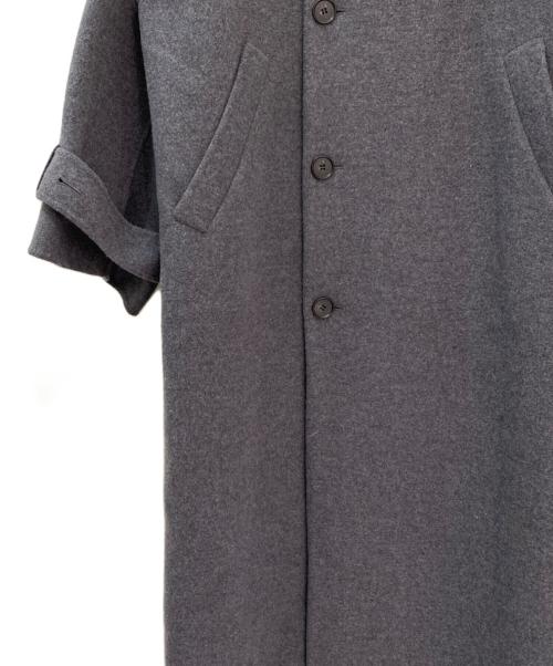 ETRE TOKYO（エトレトウキョウ）ETRE TOKYO (エトレトウキョウ) ミリタリーロングリバーコート グレー サイズ:Mの古着・服飾アイテム