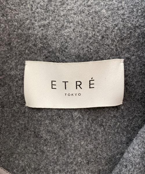 ETRE TOKYO（エトレトウキョウ）ETRE TOKYO (エトレトウキョウ) ミリタリーロングリバーコート グレー サイズ:Mの古着・服飾アイテム
