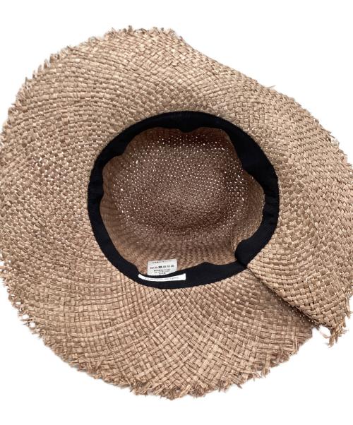 La Maison de Lyllis（ラメゾンドリリス）La Maison de Lyllis (ラメゾンドリリス) ストローハット ブラウンの古着・服飾アイテム