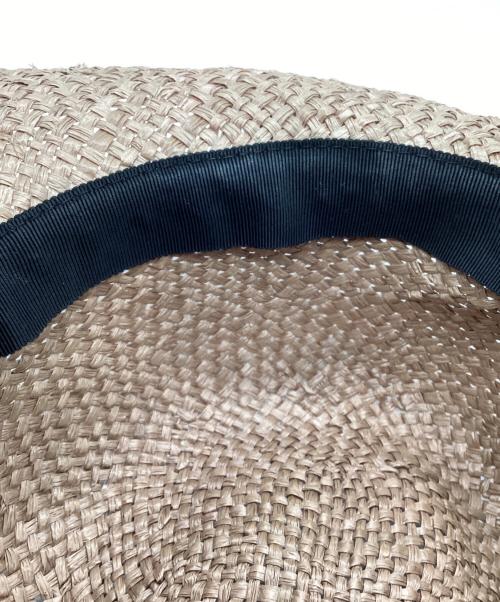 La Maison de Lyllis（ラメゾンドリリス）La Maison de Lyllis (ラメゾンドリリス) ストローハット ブラウンの古着・服飾アイテム