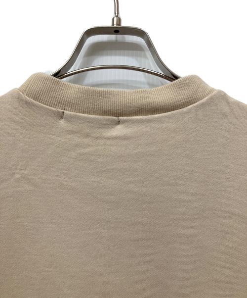 FRAPBOIS（フラボア）FRAPBOIS (フラボア) ペーパーカッティング スウェット ベージュ サイズ:1の古着・服飾アイテム