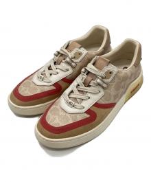 COACH（コーチ）の古着「CitySole コートスニーカー」｜ベージュ