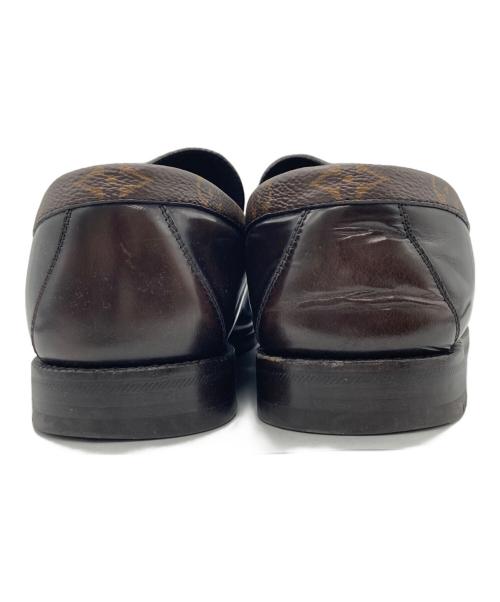 LOUIS VUITTON（ルイ ヴィトン）LOUIS VUITTON (ルイ ヴィトン) LV金具ローファー ブラウン サイズ:8の古着・服飾アイテム