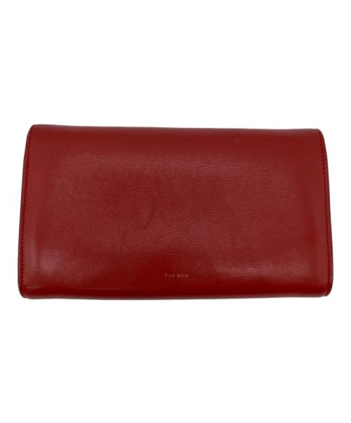 THE ROW（ザ ロウ）THE ROW (ザ ロウ) Lady Soft Leather Wallet レディソフトレザーウォレット レッドの古着・服飾アイテム