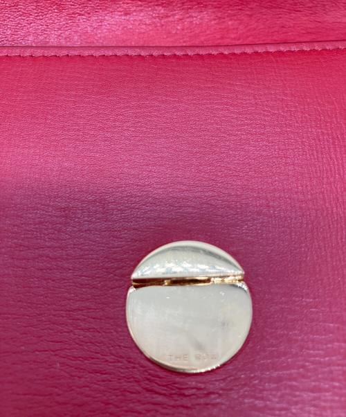 THE ROW（ザ ロウ）THE ROW (ザ ロウ) Lady Soft Leather Wallet レディソフトレザーウォレット レッドの古着・服飾アイテム