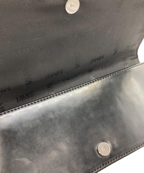 MM6 Maison Margiela（エムエムシックスメゾンマルジェラ）MM6 Maison Margiela (エムエムシックスメゾンマルジェラ) ショルダーバッグ ブラックの古着・服飾アイテム