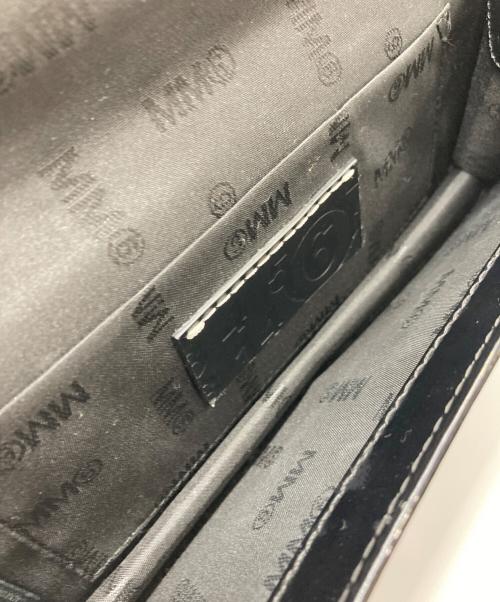 MM6 Maison Margiela（エムエムシックスメゾンマルジェラ）MM6 Maison Margiela (エムエムシックスメゾンマルジェラ) ショルダーバッグ ブラックの古着・服飾アイテム