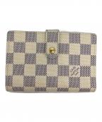 LOUIS VUITTONルイ ヴィトン）の古着「ダミエ・アズール ポルトフォイユ・ヴィエノワ 財布」
