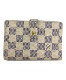 LOUIS VUITTON（ルイ ヴィトン）の古着「ダミエ・アズール ポルトフォイユ・ヴィエノワ 財布」