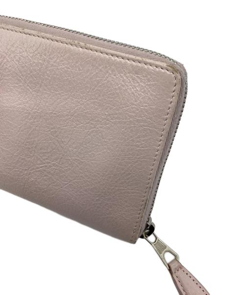BALENCIAGA（バレンシアガ）BALENCIAGA (バレンシアガ) ジャイアントコンチネンタルジップウォレット ピンクの古着・服飾アイテム