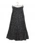 ISABEL MARANT ETOILE (イザベルマランエトワール) フラワーロングティアードスカート ブラック サイズ:34：7000円