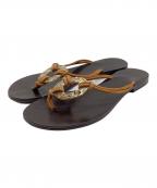 LAOCOONTEラオコンテ）の古着「KALA Suede サンダル」｜ブラウン