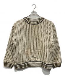 L.L.Bean（エルエルビーン）の古着「バーズアイニット」｜アイボリー