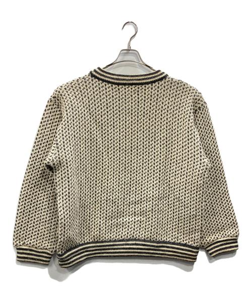 L.L.Bean（エルエルビーン）L.L.Bean (エルエルビーン) バーズアイニット アイボリー サイズ:Lの古着・服飾アイテム