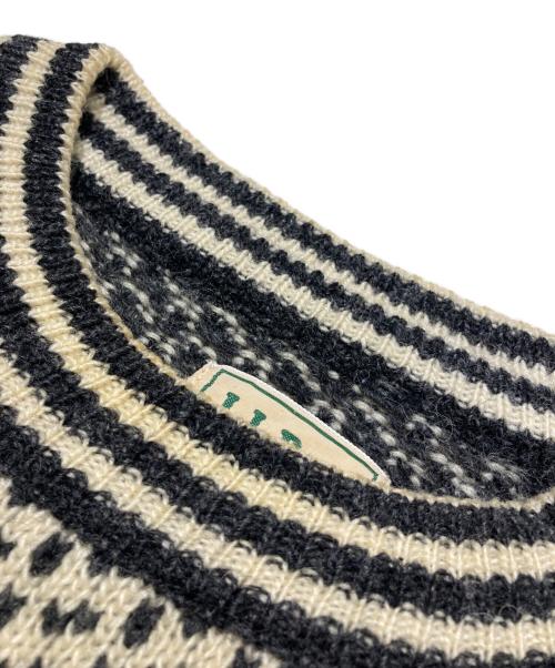 L.L.Bean（エルエルビーン）L.L.Bean (エルエルビーン) バーズアイニット アイボリー サイズ:Lの古着・服飾アイテム