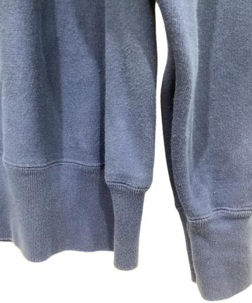 Champion REVERSE WEAVE（チャンピオン リバース ウィーブ）Champion REVERSE WEAVE (チャンピオン リバース ウィーブ) プリントスウェット ネイビー サイズ:Lの古着・服飾アイテム