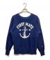 Champion REVERSE WEAVE（チャンピオン リバース ウィーブ）の古着「プリントスウェット」｜ネイビー