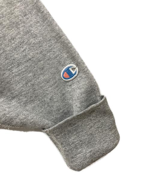 Champion（チャンピオン）Champion (チャンピオン) プリントスウェット グレー サイズ:Lの古着・服飾アイテム