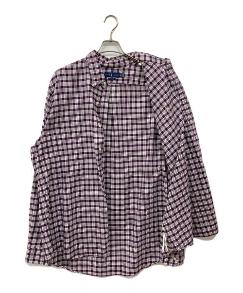 RALPH LAUREN（ラルフローレン）RALPH LAUREN (ラルフローレン) チェックシャツ パープル サイズ:XXLの古着・服飾アイテム