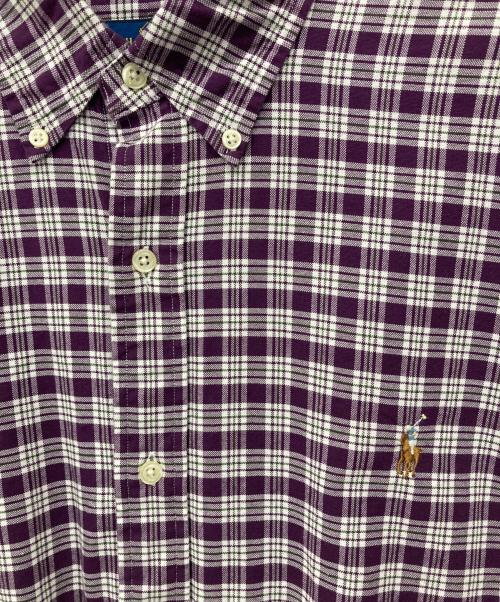 RALPH LAUREN（ラルフローレン）RALPH LAUREN (ラルフローレン) チェックシャツ パープル サイズ:XXLの古着・服飾アイテム