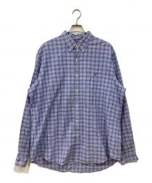 RALPH LAUREN（ラルフローレン）の古着「チェックシャツ」｜ブルー